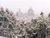 Florence under the snow on 25th January 2004